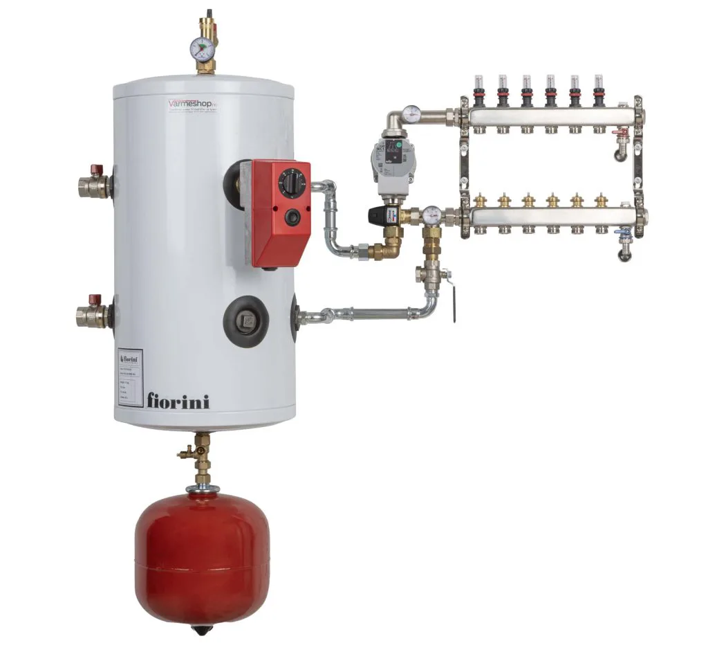 Varmeshop el-kassett | 3 kW | 2 kurser vannbåren gulvvarme