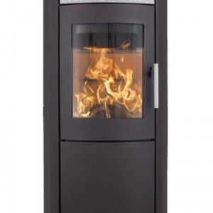 Heta Aqua | Vedovn med Vannkappe | Klebersteinstopp og -front