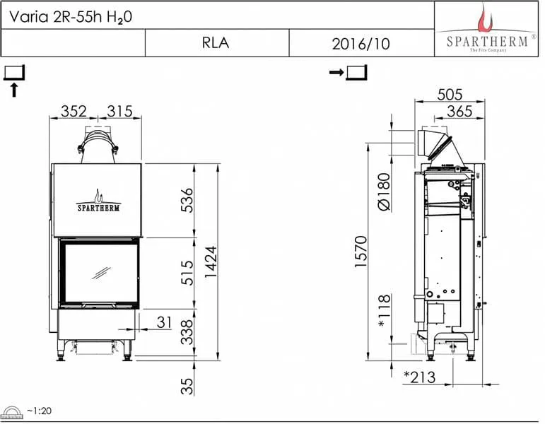 Varia 2R 55h H2O