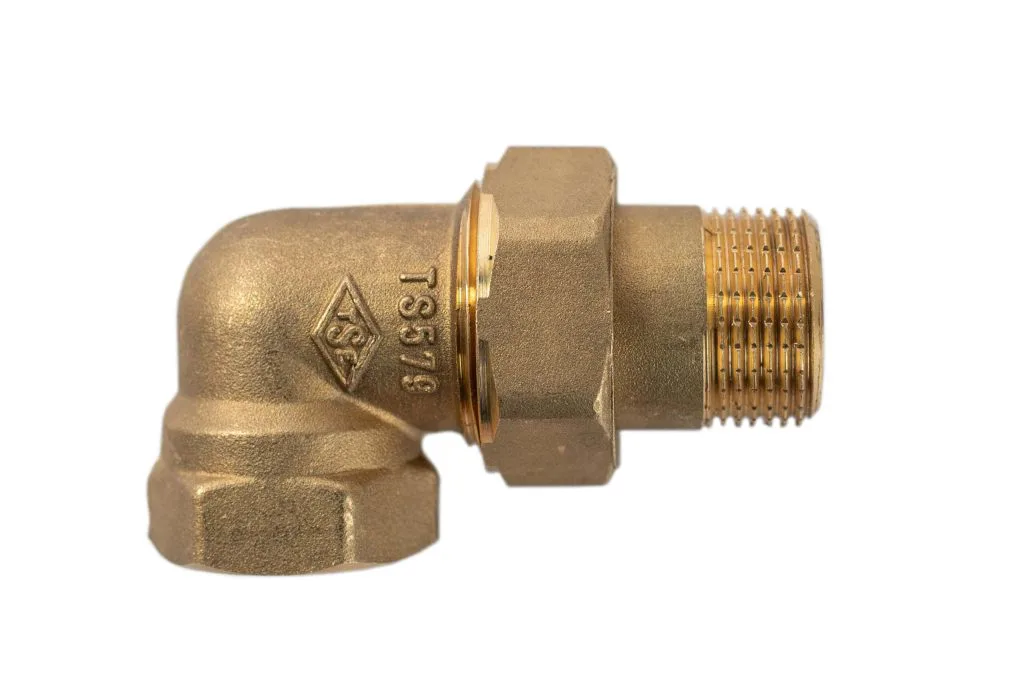 Messing union 3/4″ albu tilkobling innvendig/utvendig gjenger