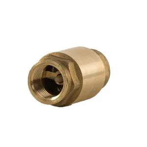 Tilbakeslagsventil i messing med innvendig gjenger 3/4"
