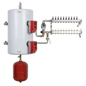 Varmeshop el-kassett | 6 kW | 9 kurser vannbåren gulvvarme