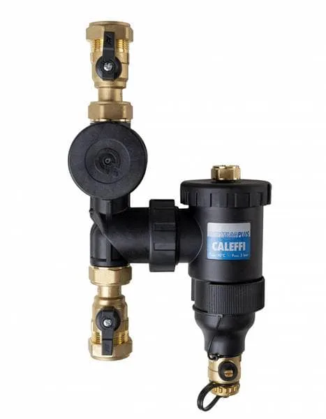 Caleffi Dirtmag 28 mm alt i ett vannfilter for vannbåren varme