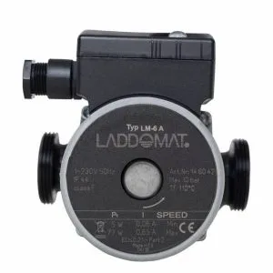 Laddomat LM9A sirkulasjonspumpe 130 mm. Passer 11-30 & 21-60