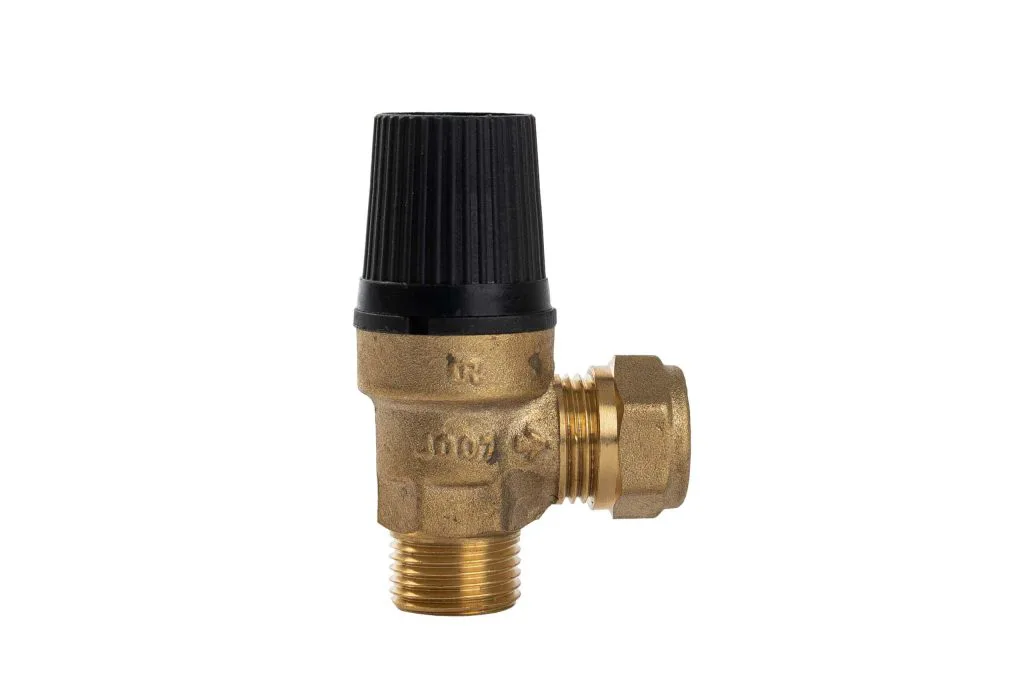 Debe sikkerhetsventil for varmtvannsbereder 9 bar 1/2″ gjenger