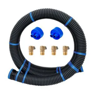 25 meter 2x32mm pex rør | For monobloc Luft-Vann varmepumpe