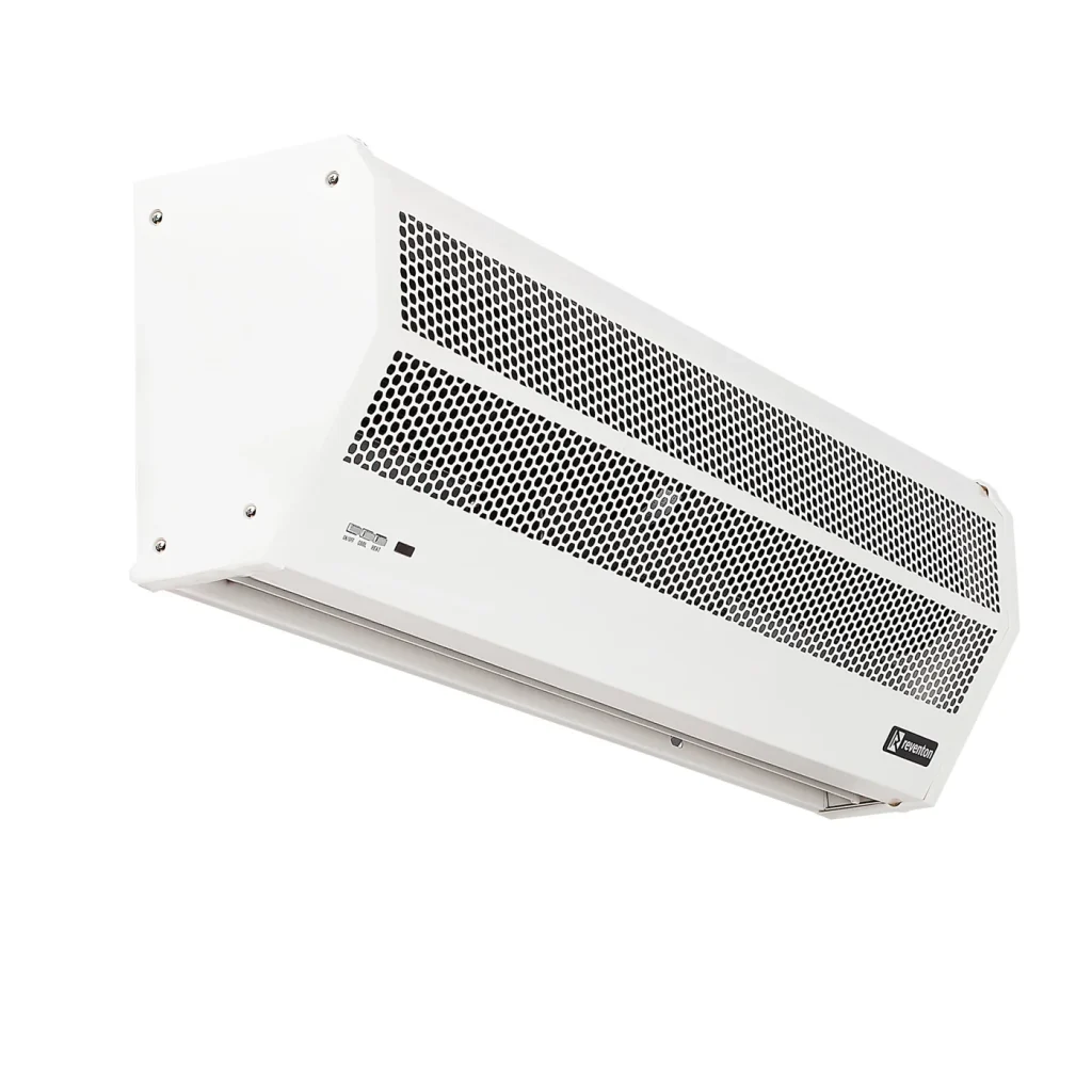 Reventon Aeris 200E-1P | 14 kW luftgardin med el-oppvarming